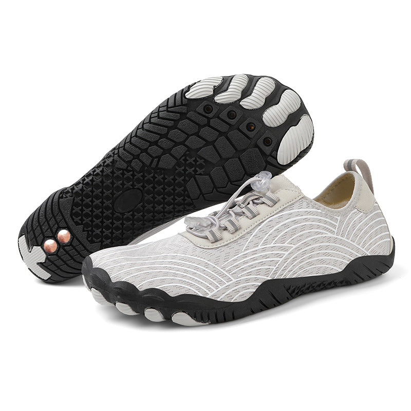 Breathable Shoes Brass Buckle Grounding Shoes Button Shoes Upstream Shoes