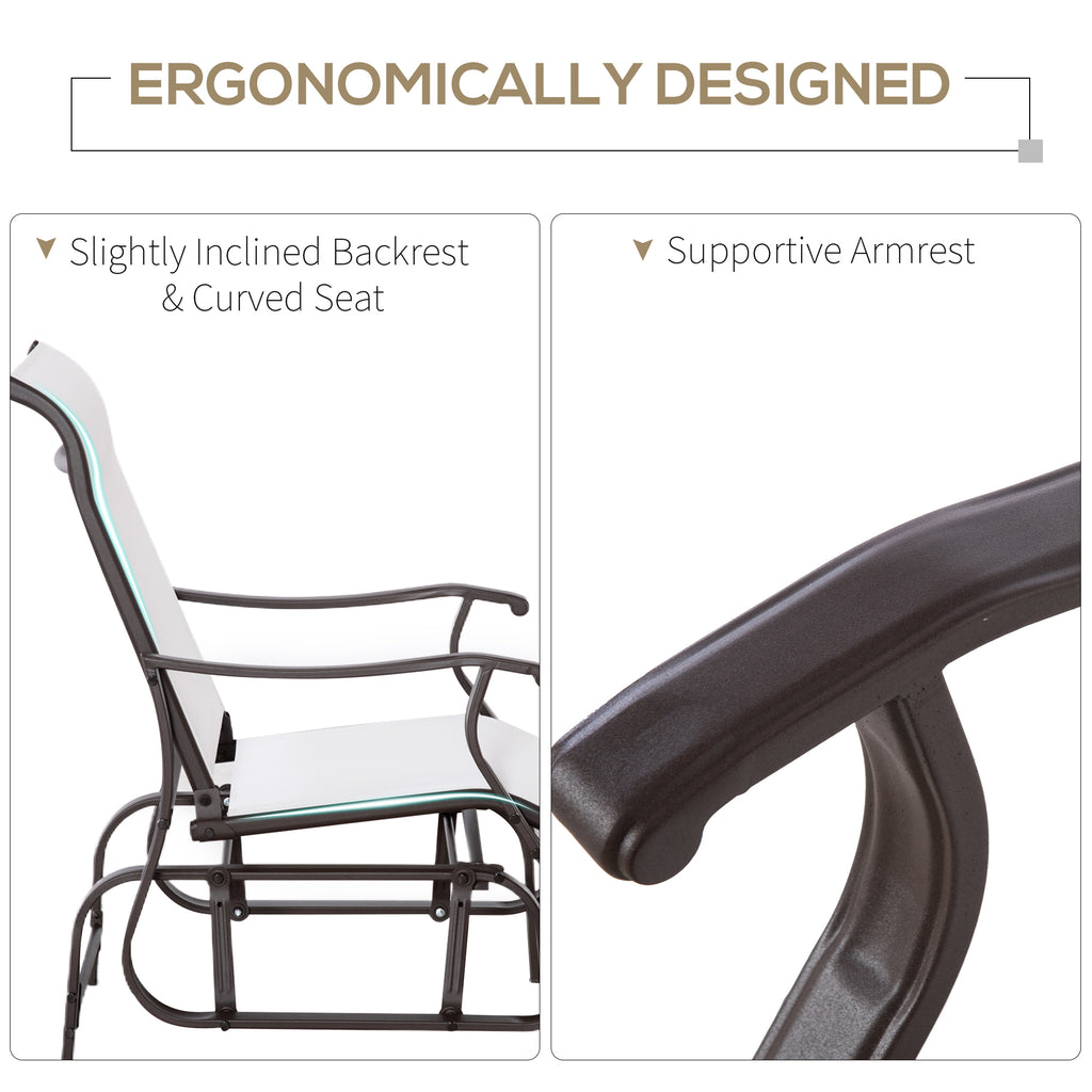 Outdoor Glider Chair