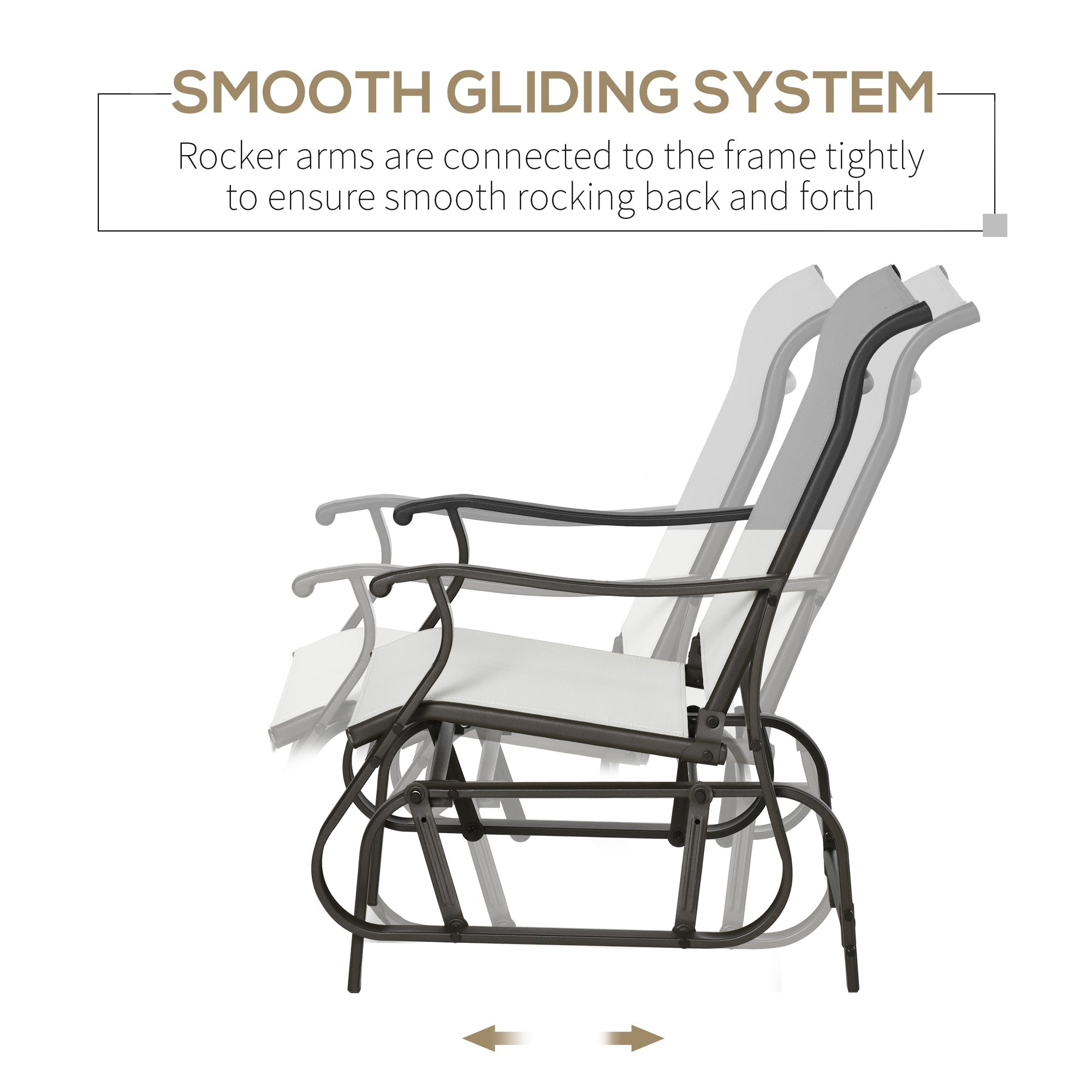 Outdoor Glider Chair