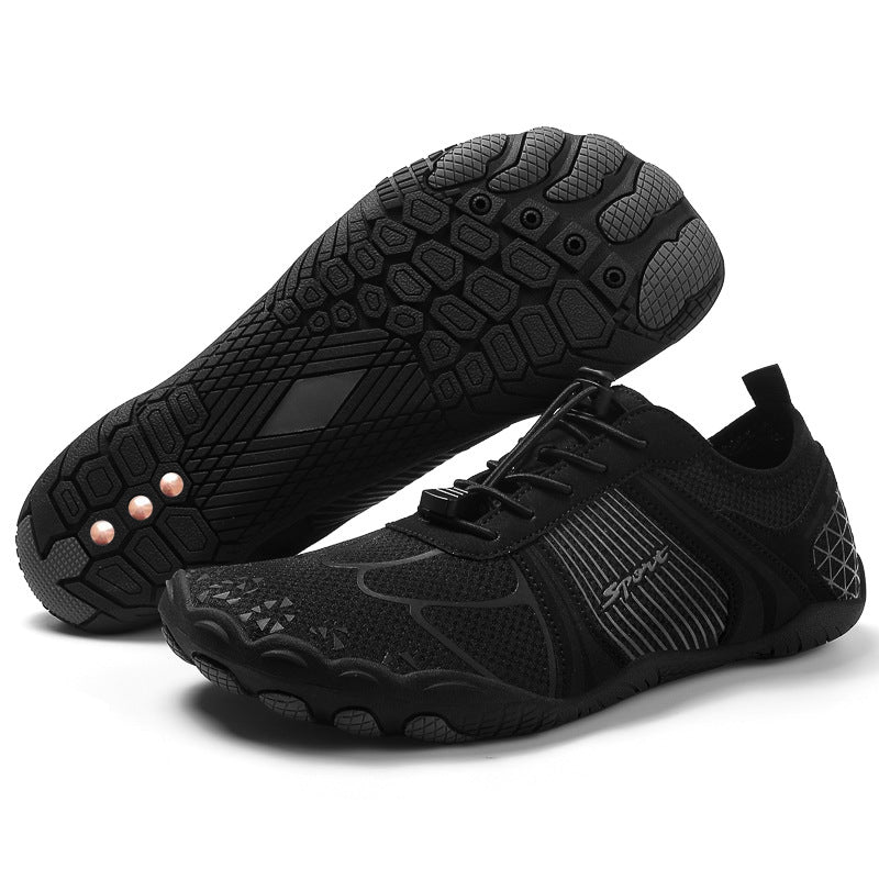 Breathable Shoes Brass Buckle Grounding Shoes Button Shoes Upstream Shoes