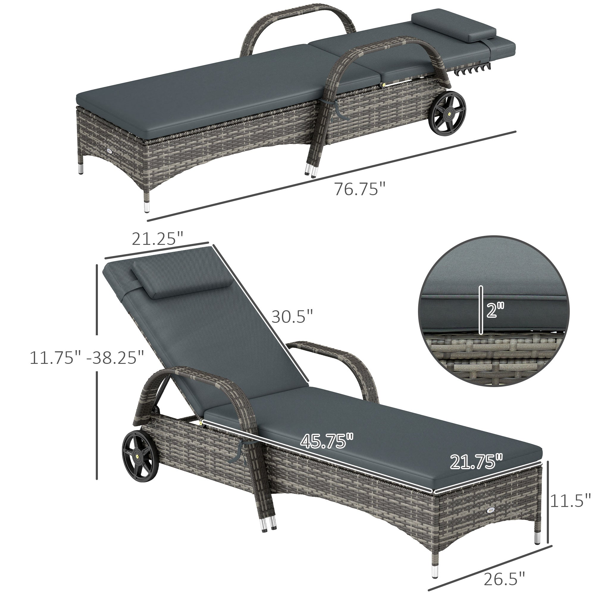 Outdoor Chaise Lounge