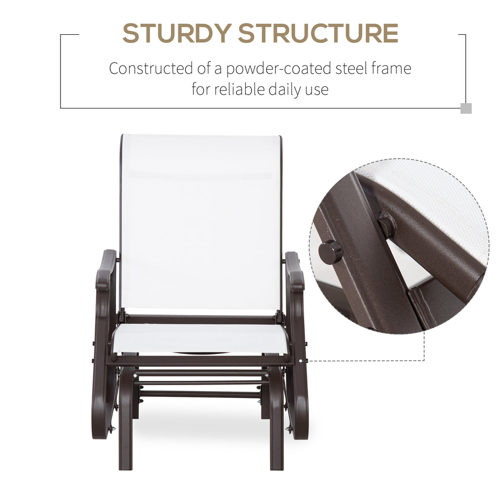 Outdoor Glider Chair