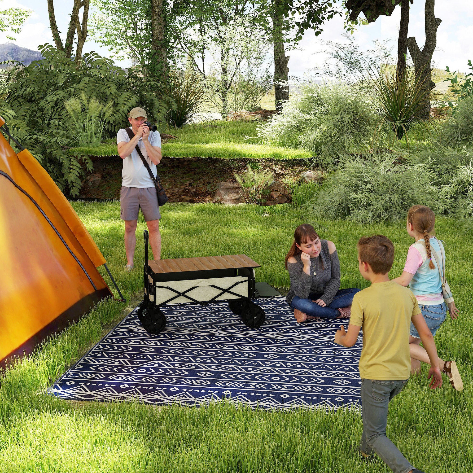 Reversible Outdoor Rug