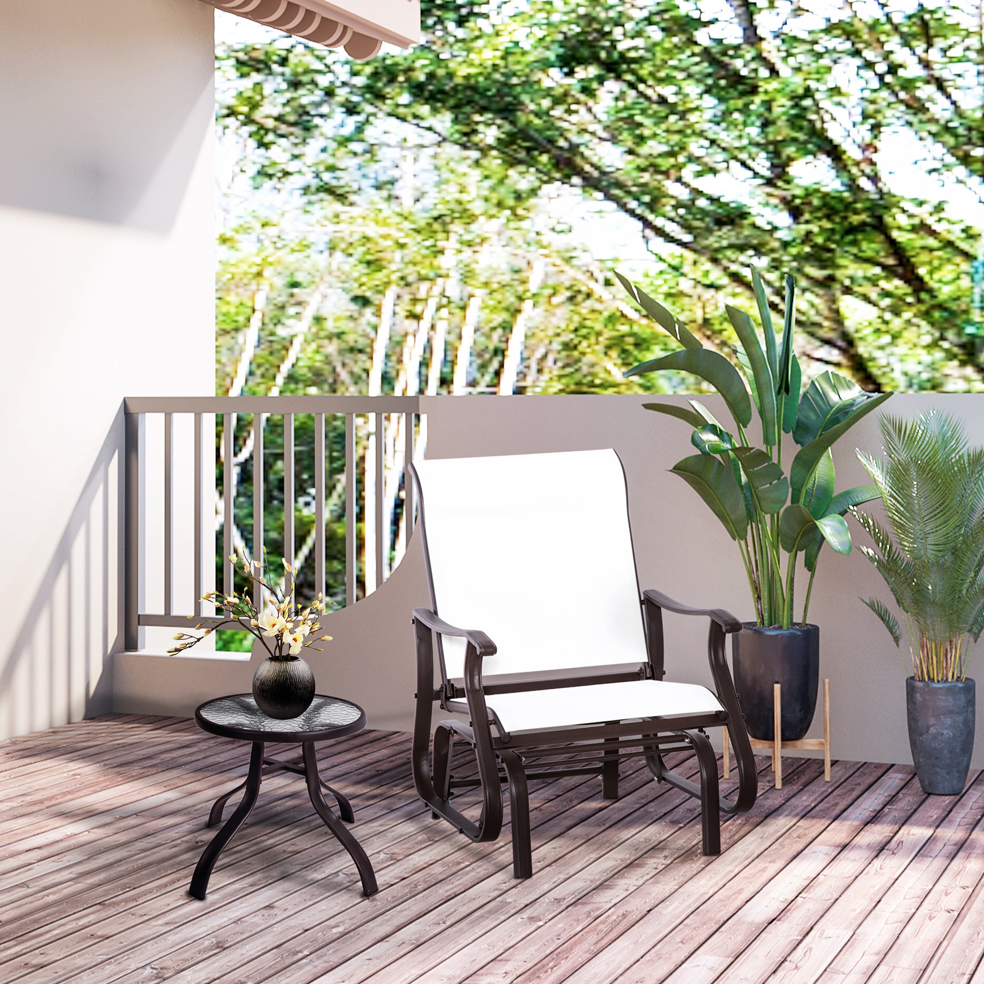 Outdoor Glider Chair