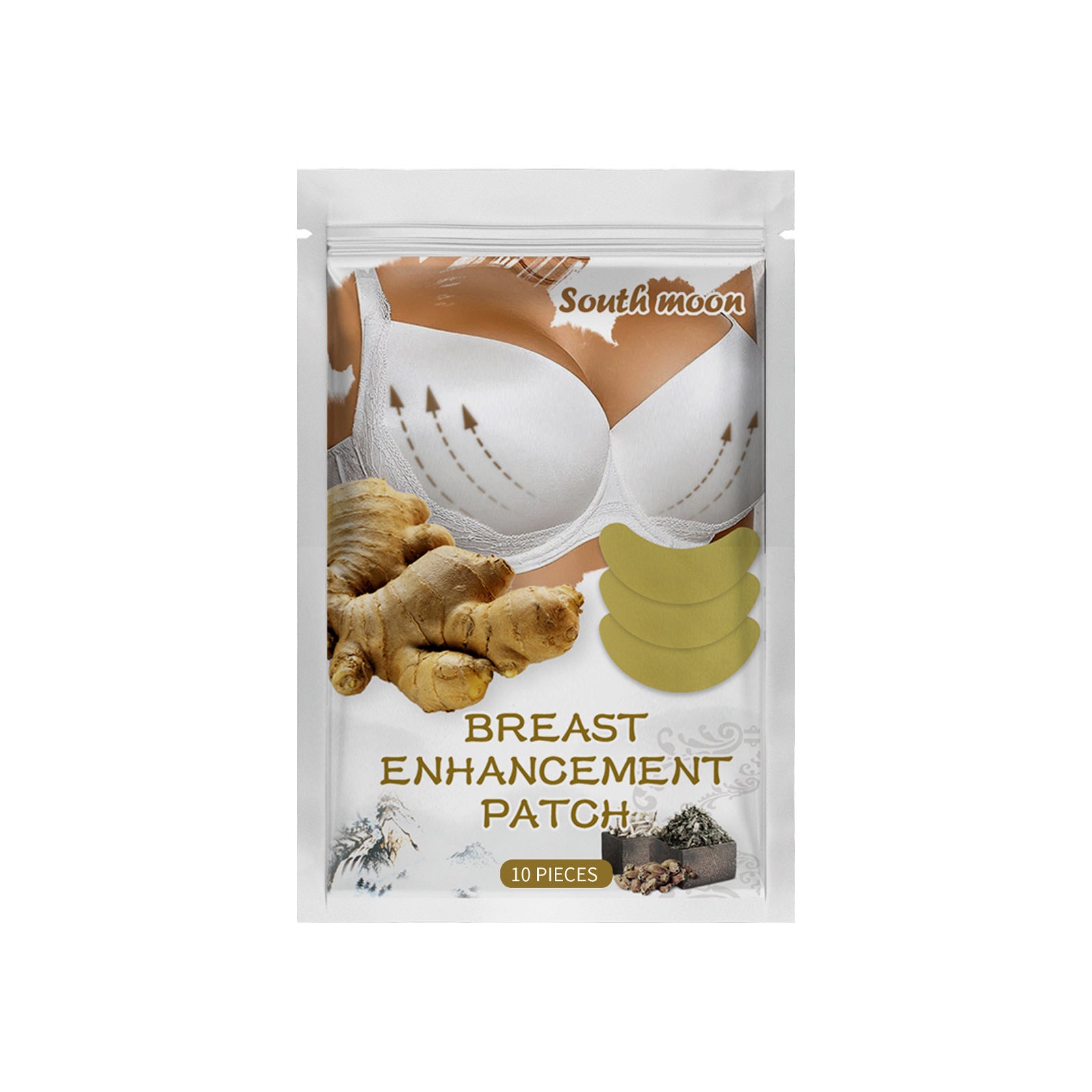 South Moon Ginger Beauty Chest Paste Gentle Moisturizing Chest Care Improve Skin Daily Massage Beauty Chest Paste