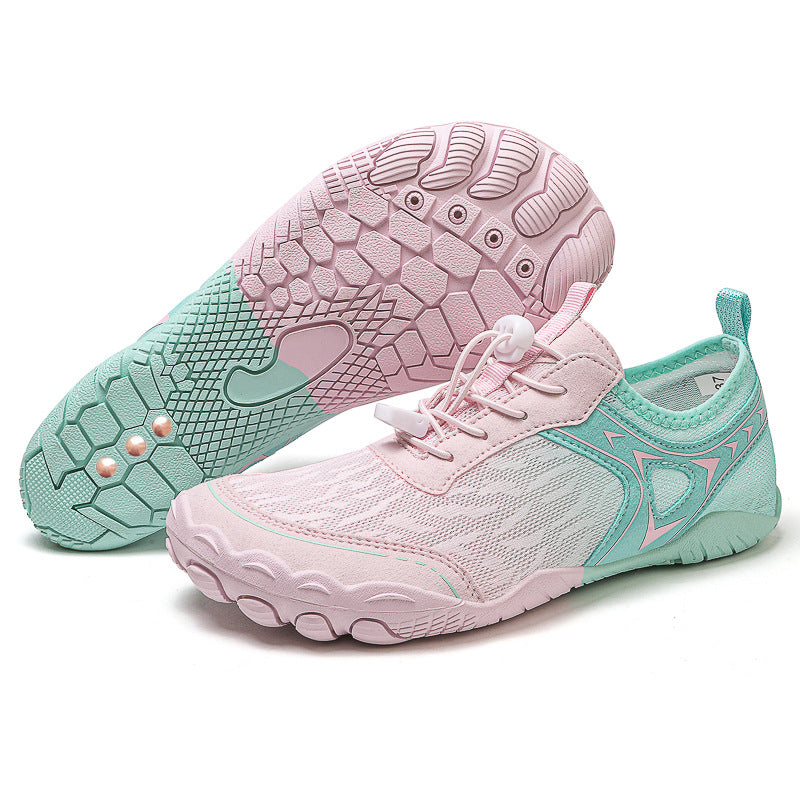 Breathable Shoes Brass Buckle Grounding Shoes Button Shoes Upstream Shoes