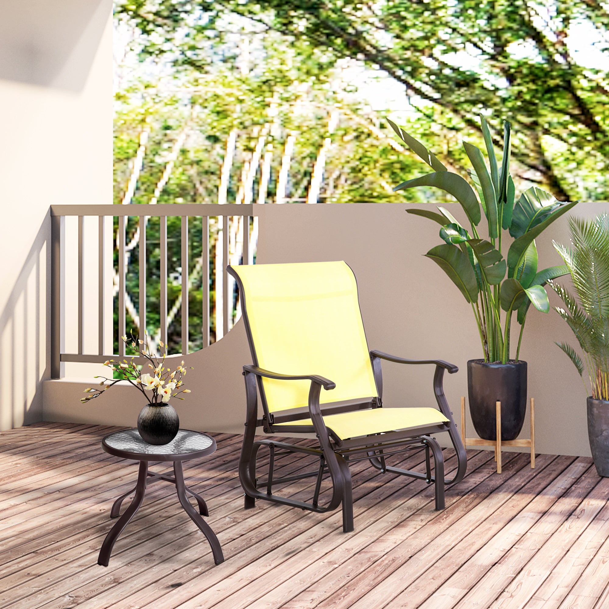 Outdoor Glider Chair