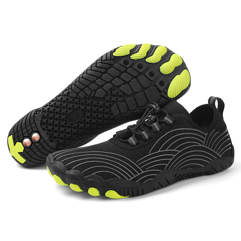 Breathable Shoes Brass Buckle Grounding Shoes Button Shoes Upstream Shoes